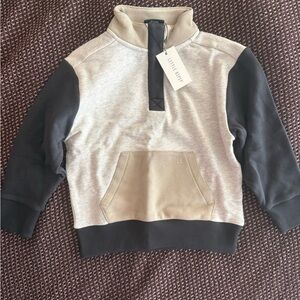 Little Bipsy Gray and Tan Kids Sweatshirt